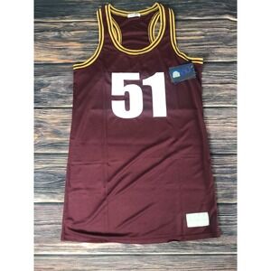 NUYU FSU Seminoles Womens S Florida State University Maroon Jersey Dress NEW